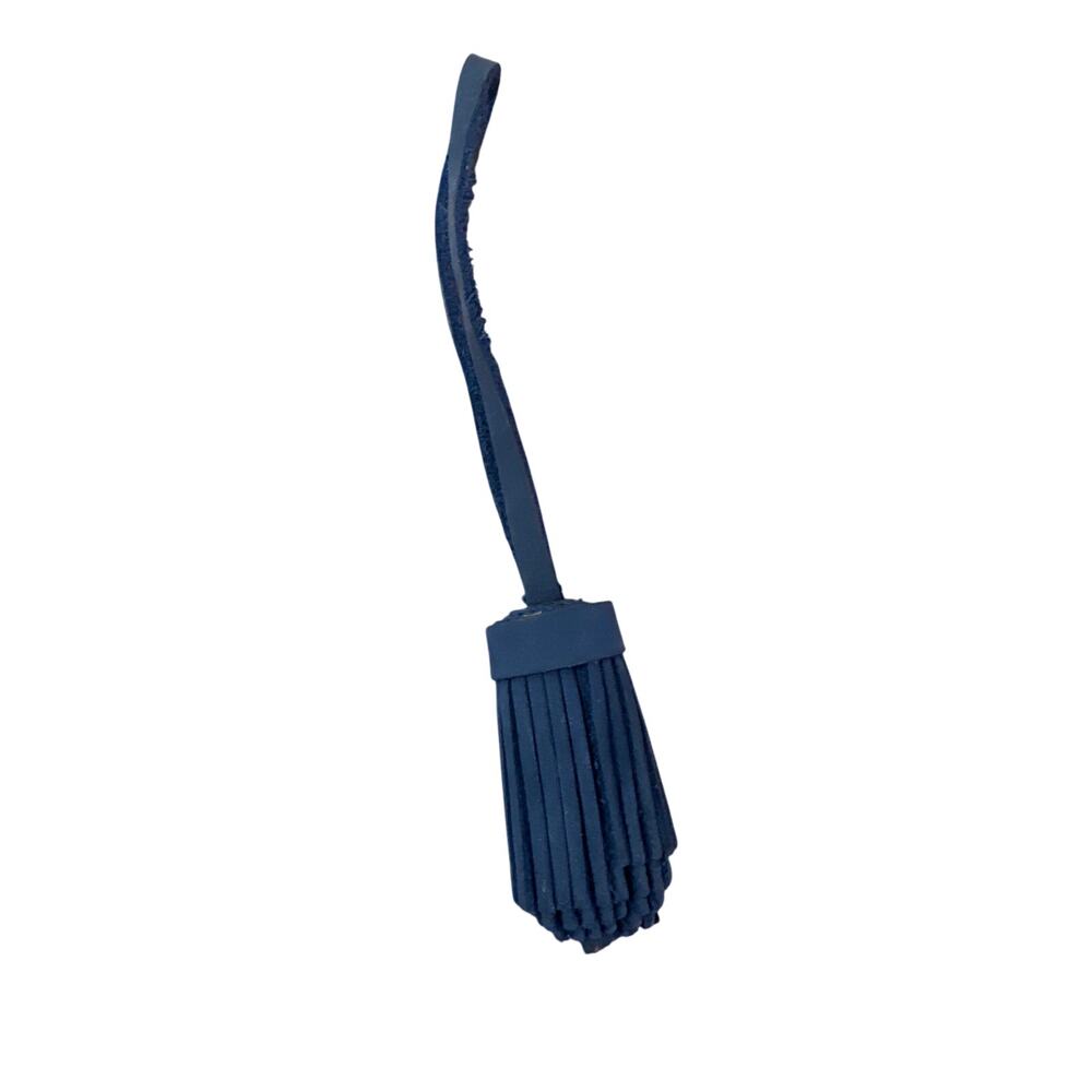 Portland Leather Goods Blue Tassel Bag Charm